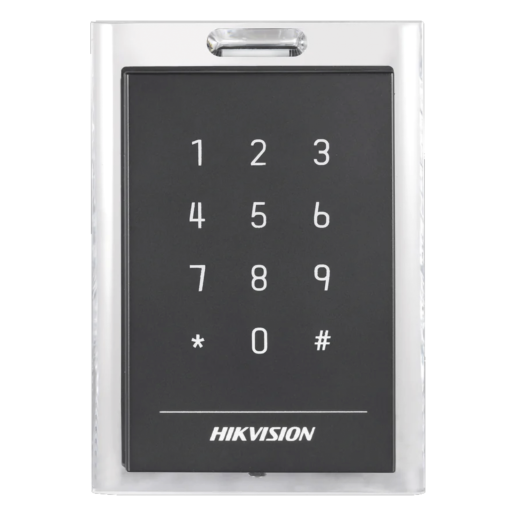 Lector de Tarjetas MIFARE y Contraseñas / Conexión Wiegand y RS-485 / Estético y Fácil de Utilizar / Indicador LED — HIKVISION · SKU DS-K1101MK