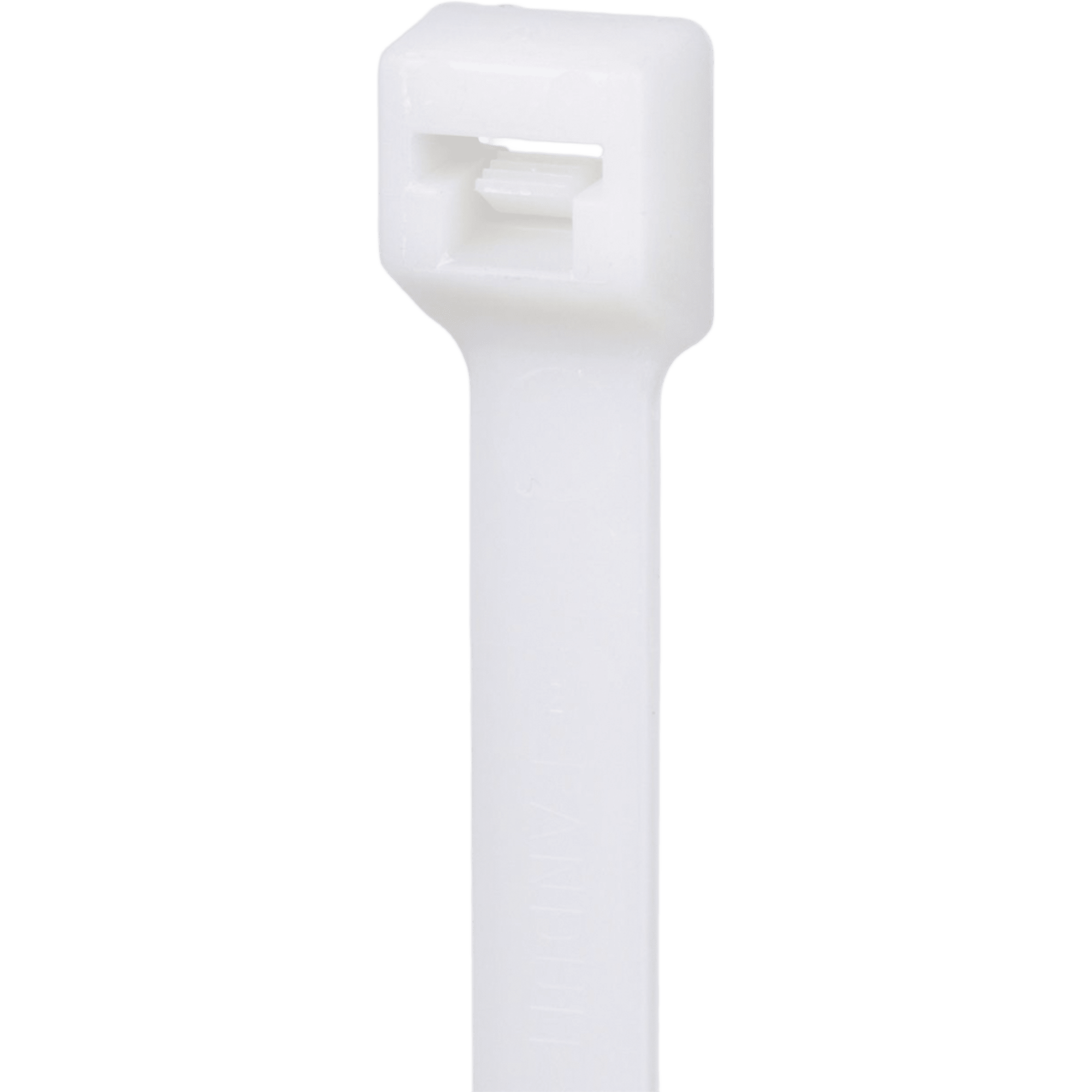Cincho de Nylon 6.6 de Bloqueo, 188 mm largo x 4.8mm ancho, Color Natural, Interior, Paquete de 1000pz