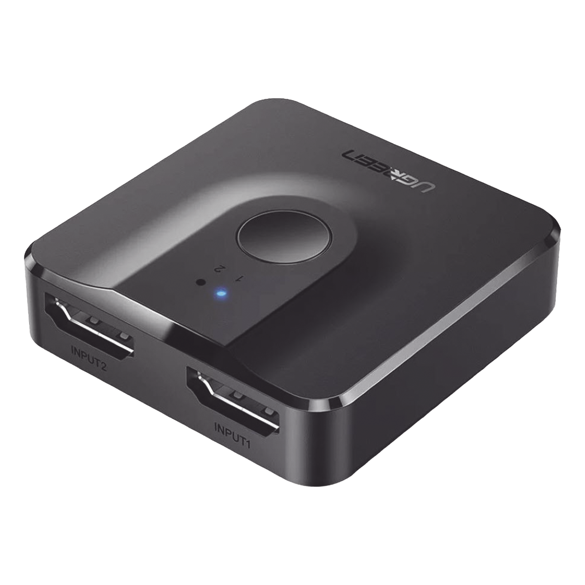 Switch HDMI Bidireccional / 4K 60Hz / HDR / 3D / Dolby Atmos / Metal / Sin Alimentación Externa — UGREEN · SKU 50966