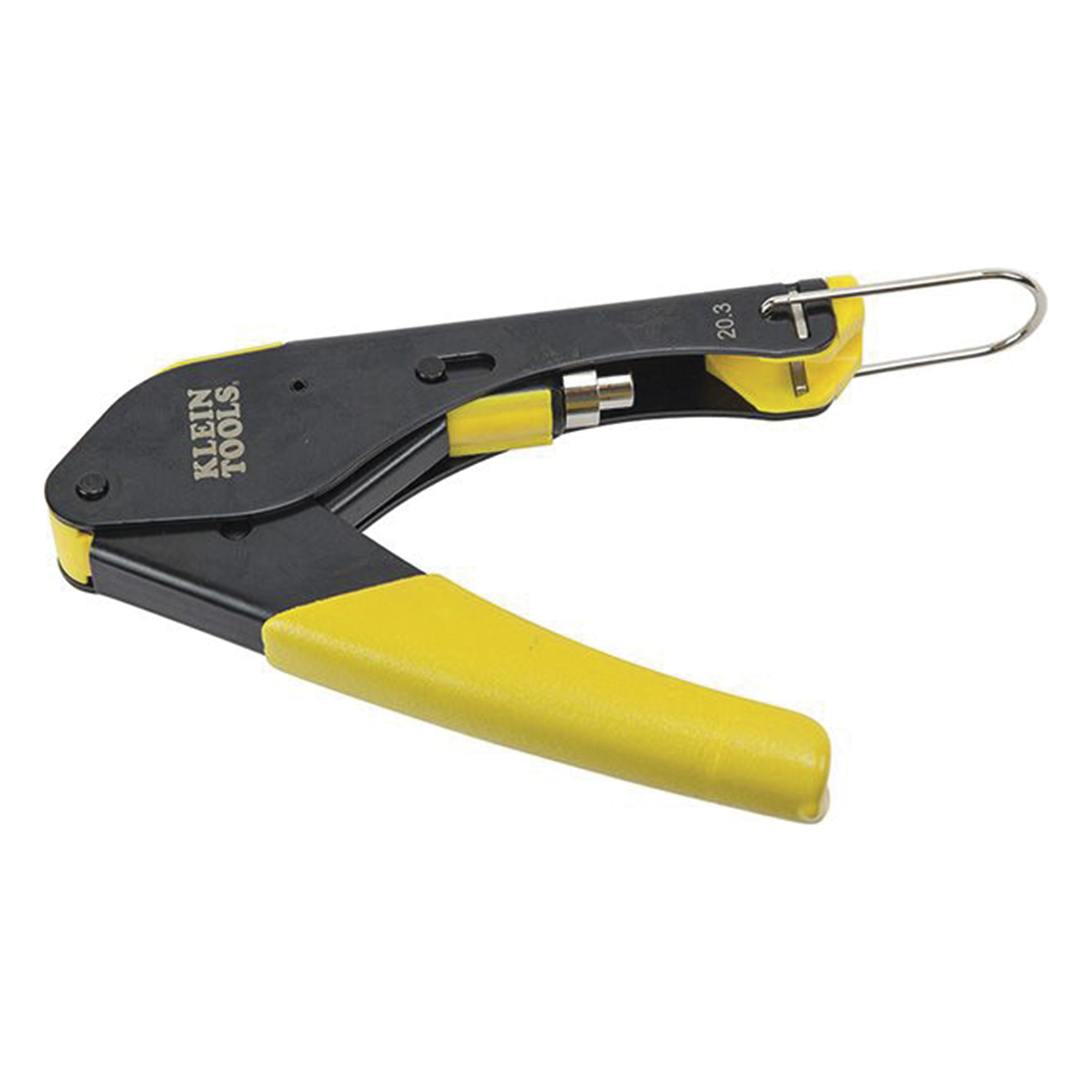 Pinza para Instalación de Conector F de Compresión con Cables RG59, RG6/6Q