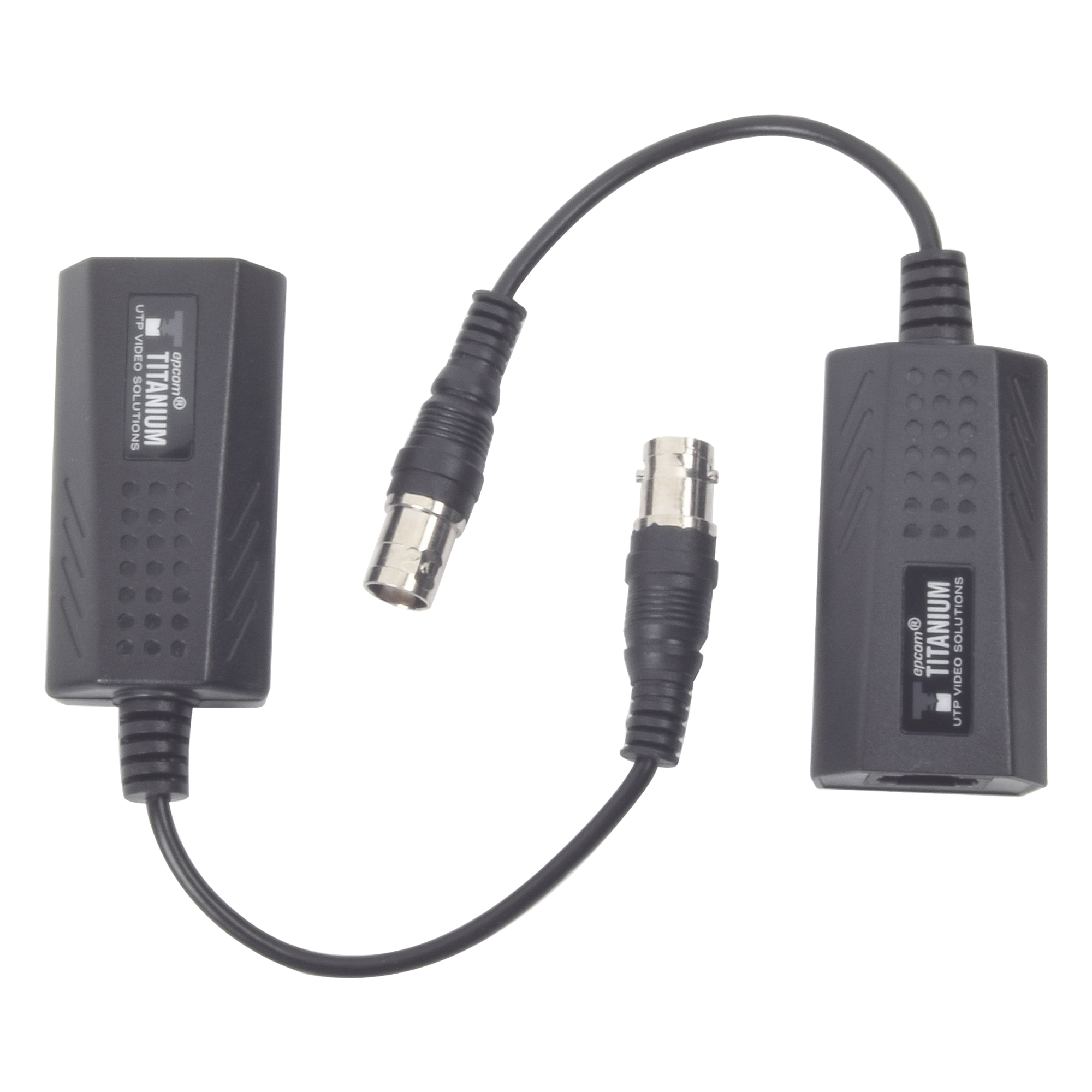 Kit EXTENSOR IP por cable CABLE COAXIAL para distancias de HASTA 200 m / REUTILIZA EL CABLEADO EXISTENTE PARA CONECTAR CÁMARAS IP / No Requiere Energía / Transmisión en Tiempo Real / Protección Contra Sobretensiones Incorporada