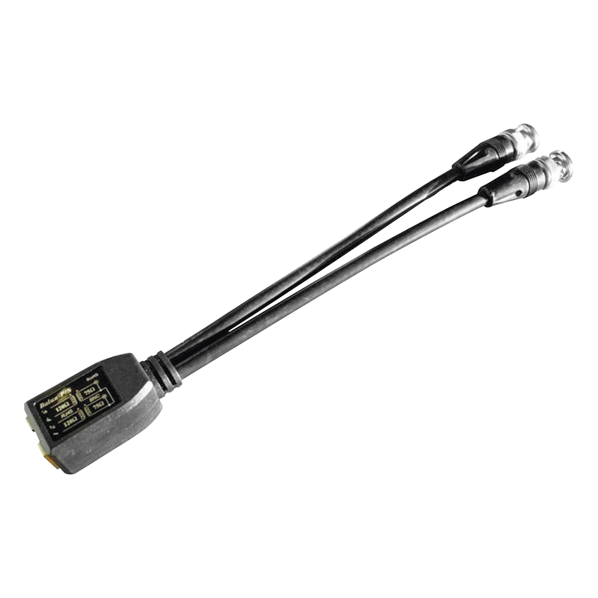 Balun E1 - Adaptador 75 ohms a jack RJ45 120 ohms tipo pigtail — EPCOM · SKU BALUN-E1-P