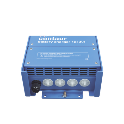 Cargador de Batería Centaur / Tecnología de Alta Frecuencia / Modelos 12-24 VDC / Carga 3 Etapas / 3 Salidas / Protección IP21