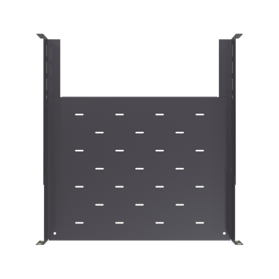 Charola para Gabinetes y Racks de Pared de 4 puntos de Fijación, Profundidad Ajustable de 347 a 489 mm
