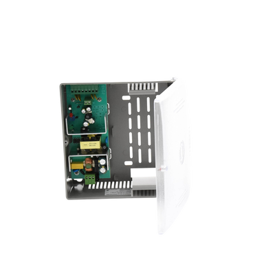 Fuente de Poder con Gabinete de 4 Salidas de 11 - 15 Vcc / 5 Amper / Voltaje de Entrada: 96 - 264 Vca / Soporta Protección contra Sobrecorriente de Salida, Protección contra Cortocircuito / Led Indicador