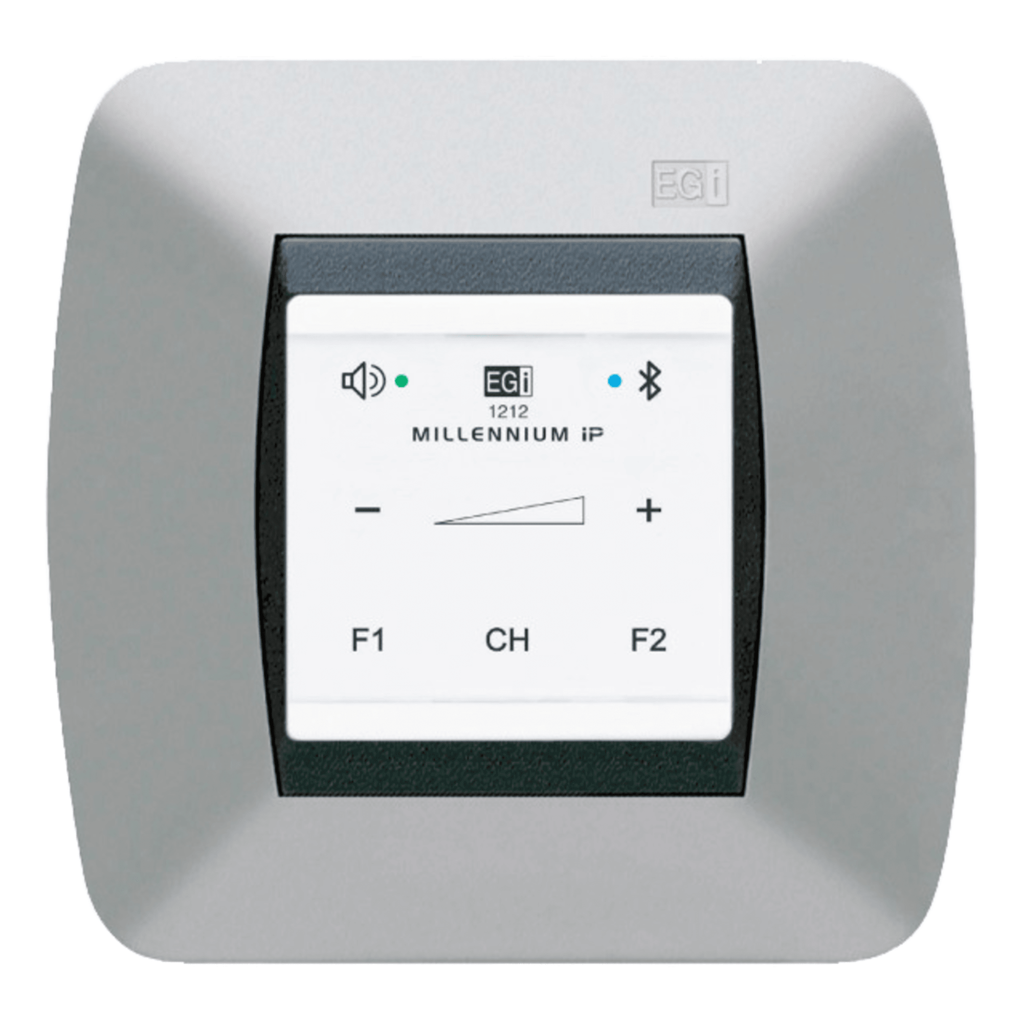 Mando Bluetooth IP | Control Táctil | Compatible Sistema Millennium | Alimentación PoE | Color Blanco | — EGI AUDIO SOLUTIONS · SKU 1212