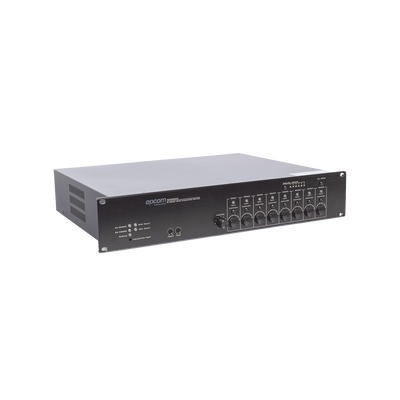Controlador de Extensión de Evacuación de Voz | 8 Zonas | 500W | Soporta Máx. 19 SF6200MS en Cascada