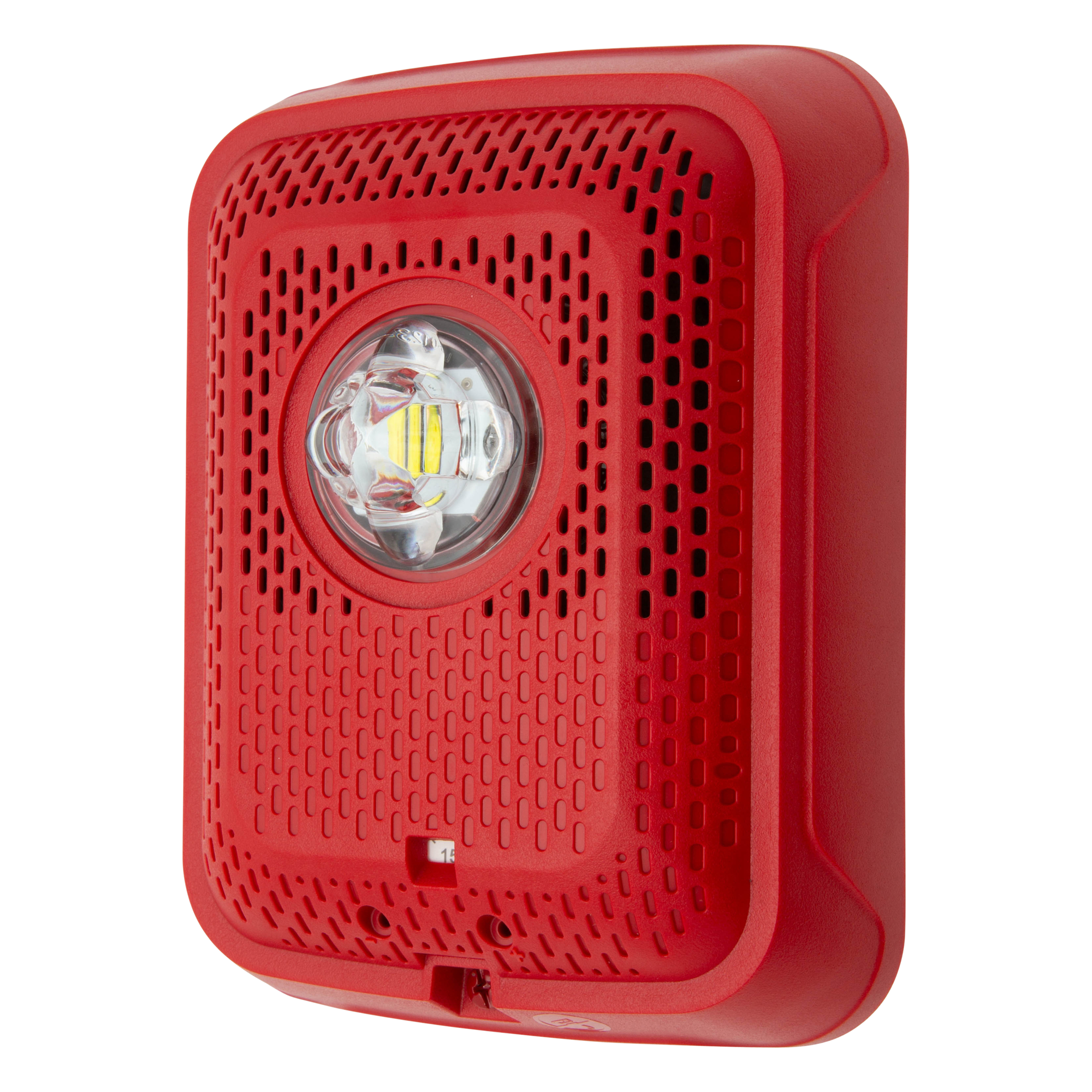 Bocina con Lámpara Estroboscópica, Montaje en Pared, Color Rojo, Nuevo Diseño Moderno y Elegante y Menor Consumo de Corriente — SYSTEM SENSOR · SKU SPSRLED