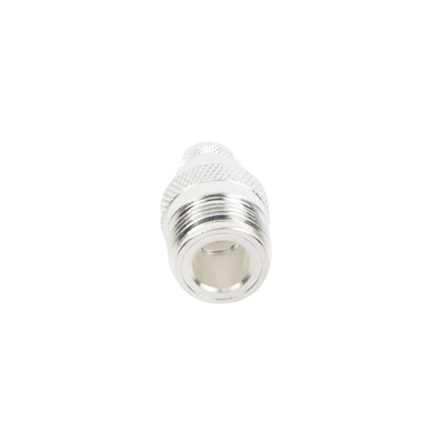 Conector N Hembra de Anillo Plegable para Cables 9913, 8214, LMR-400, RG8/U-SYS, RFLASH-1113, Plata/ Oro/ Teflón.