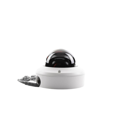 Domo TURBOHD 5 Megapixel / Lente Motorizado 2.7 - 13.5 mm / IR EXIR 40 mts / TVI-AHD-CVI-CVBS / IK10 / IP67 / dWDR / 12 Vcc / 24 VCA