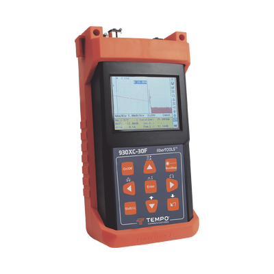 OTDR para Pruebas en Enlaces de Fibra Óptica, Lambdas 1310/1550/1625 nm / Prueba Fibra Viva