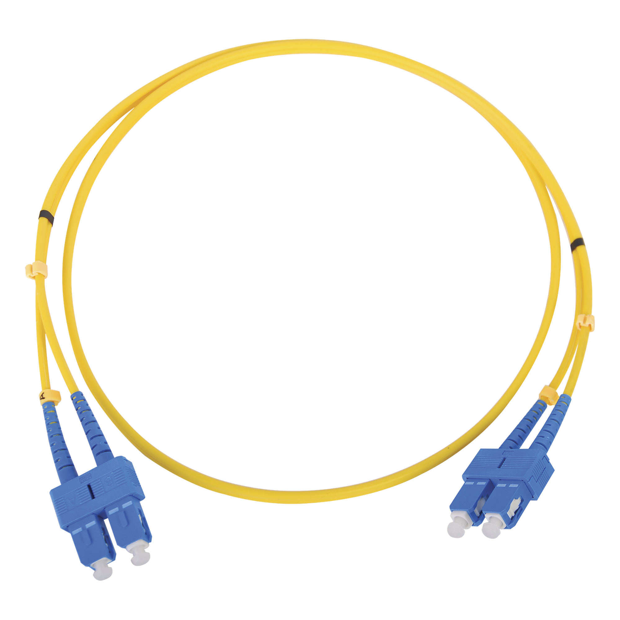 Jumper de Fibra Óptica Monomodo SC/SC Duplex de 5 Metros (16.40 Pies) — LINKEDPRO BY EPCOM · SKU LPFO6053B5M