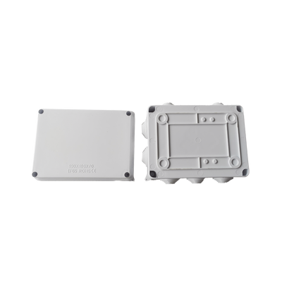 Caja de Derivación-Conexión para Exterior IP65 con 10 Entradas / 150 x 110 x 70 mm / Sellado Seguro con Empaque + 4 Tornillos / Resiste Agua, Polvo y Sol Directo