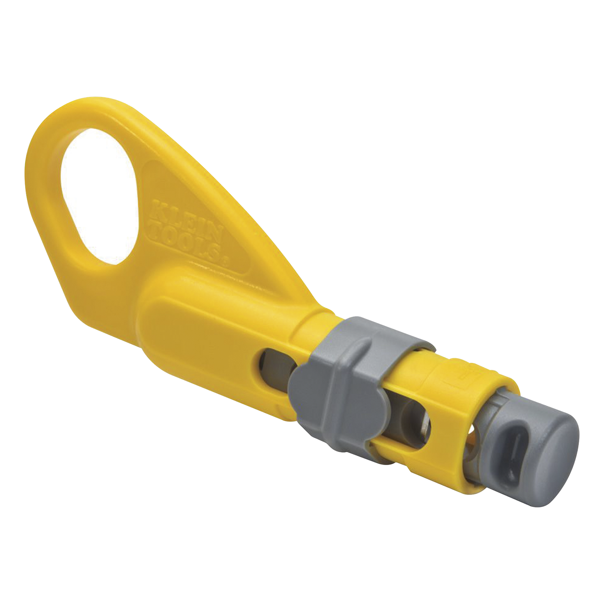 Pelacables Radial / Cables Coaxiales / 5/16'' (7,9 mm) y 1/4'' (6,4 mm) / 5 Tipos RG / 5,25'' (133 mm) — KLEIN TOOLS · SKU VDV-110-095