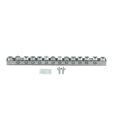 Barra de conexión a tierra STRUCTUREDGROUND™ Cal 14 a 4 Awg, 12 Barrenos — PANDUIT · SKU UGB20-414-12