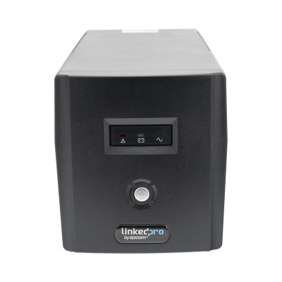 UPS 1000VA/600 W Línea Interactiva 120Vca / 8 tomas 5-15R (6 Respaldadas) / Regulación de Voltaje / Protección RJ45