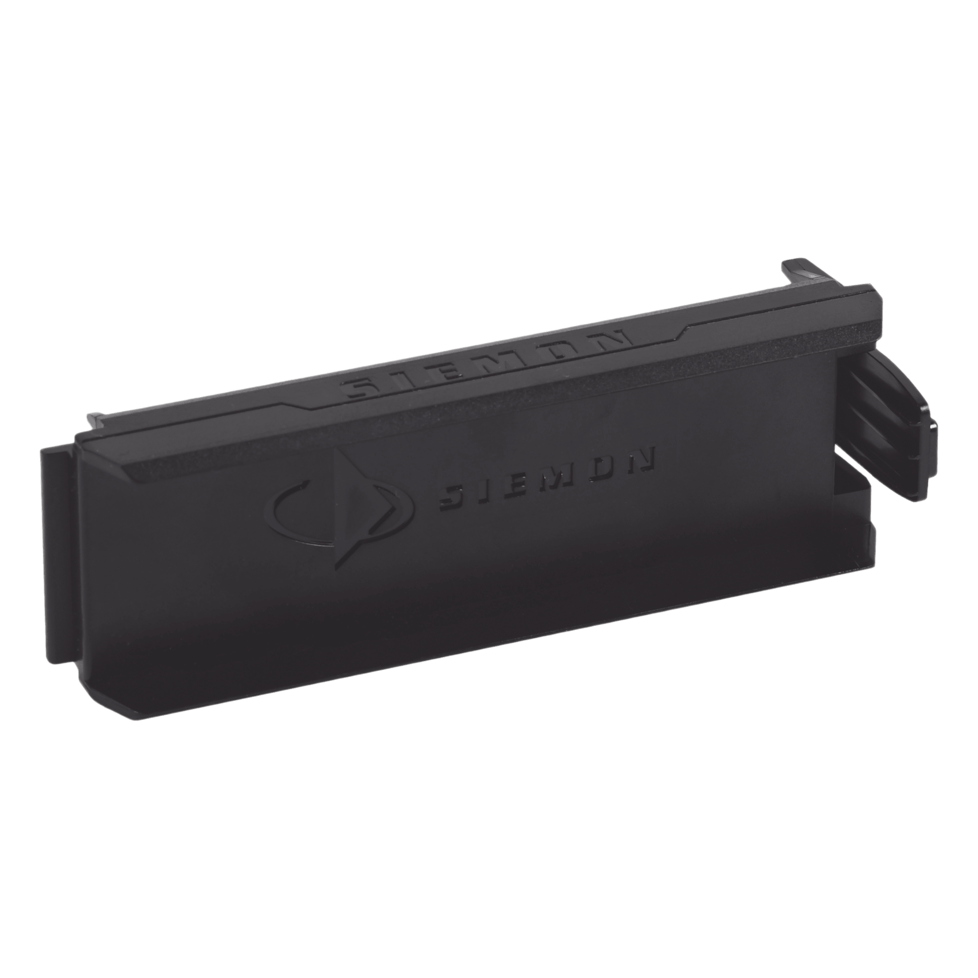 Placa Ciega, Color Negro, Compatible con Distribuidores de Fibra Óptica LightVerse Core, Plus y Pro — SIEMON · SKU LVA-BLANK-01A
