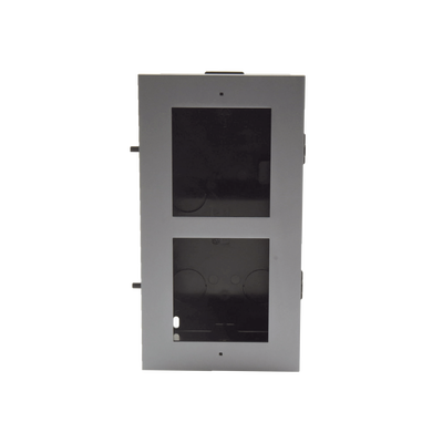 Base de 2 Espacios para EMPOTRAR Módulos de Videoporteros Hikvision — HIKVISION · SKU DS-KD-ACF2