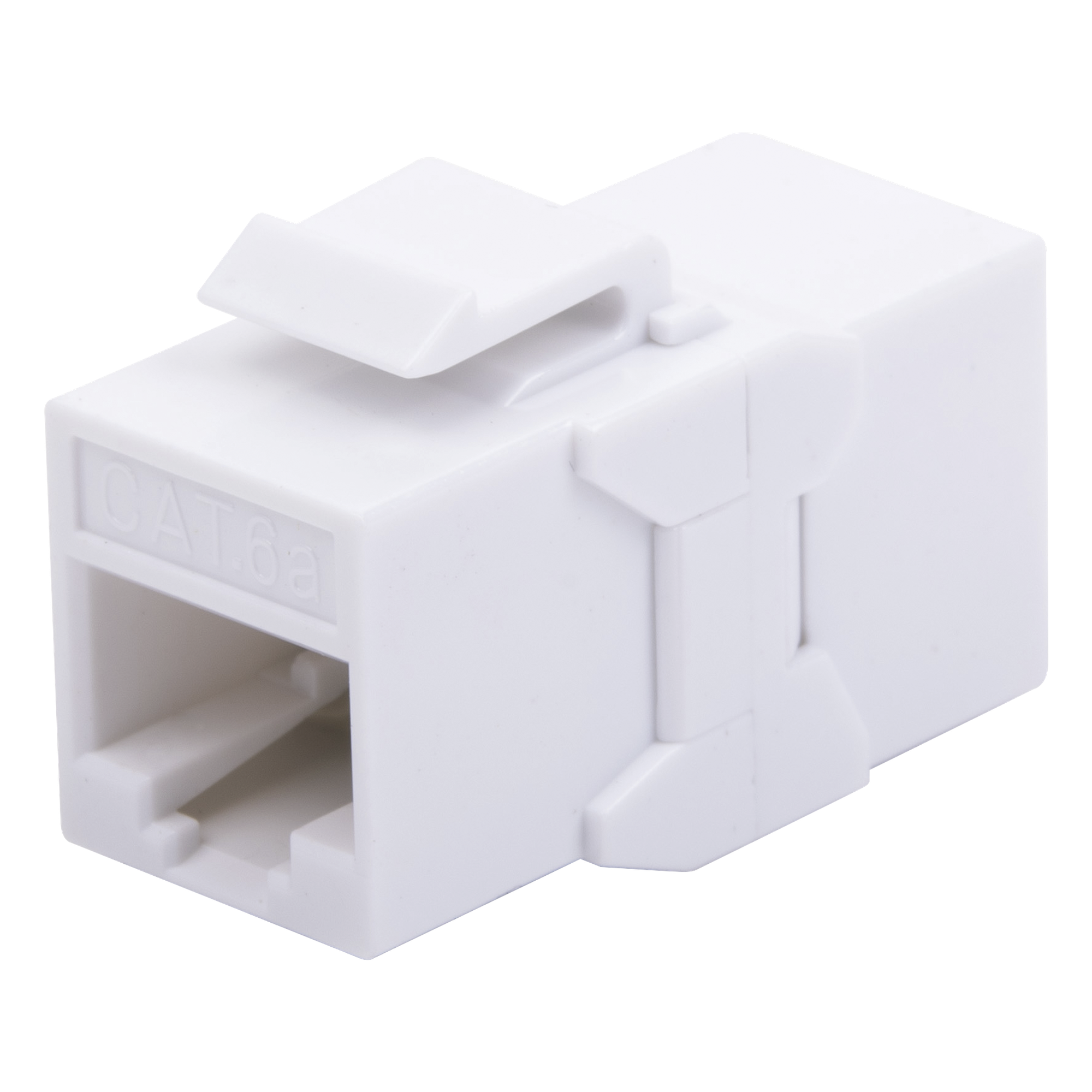 Acoplador UTP Cat6A Hembra RJ45 a RJ45 Hembra Color Blanco — LINKEDPRO BY EPCOM · SKU LPKJUC6A