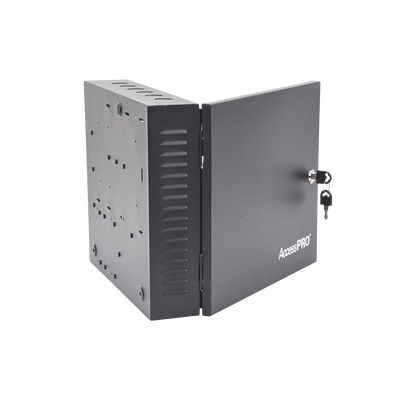 Controlador de Acceso / 4 Puertas / Biometría Integrada / 3,000 Huellas / Compatible con Sistemas de Elevadores (10 Pisos) / Incluye Gabinete y Fuente de Alimentación 12Vcc/5A 