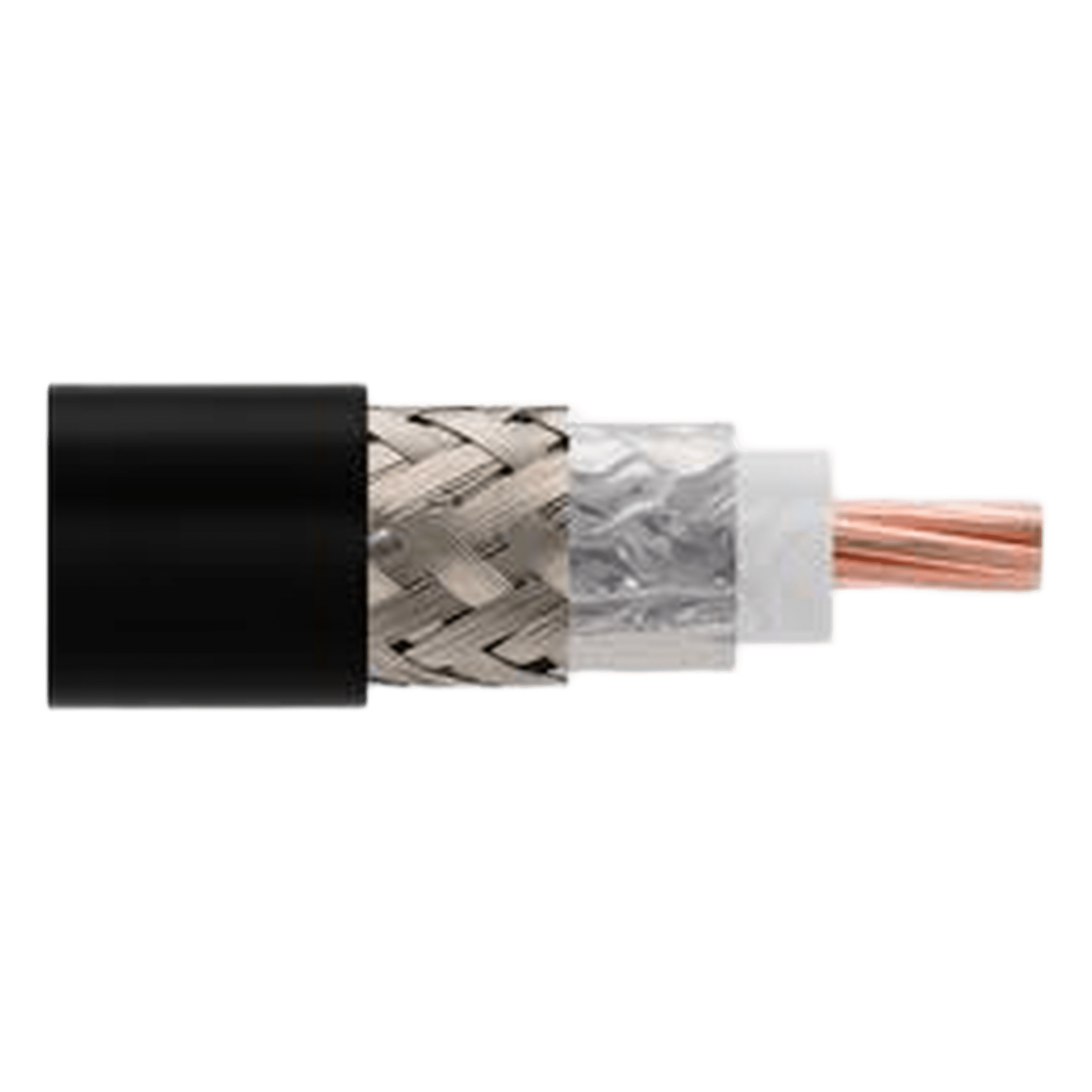 Metro de Cable Coaxial 50 Ohm, LMR600 Ultra Flexible, Cobre Trenzado de Núcleo, Cinta de Aluminio y Malla de Cobre EstaÑado para el Blindaje