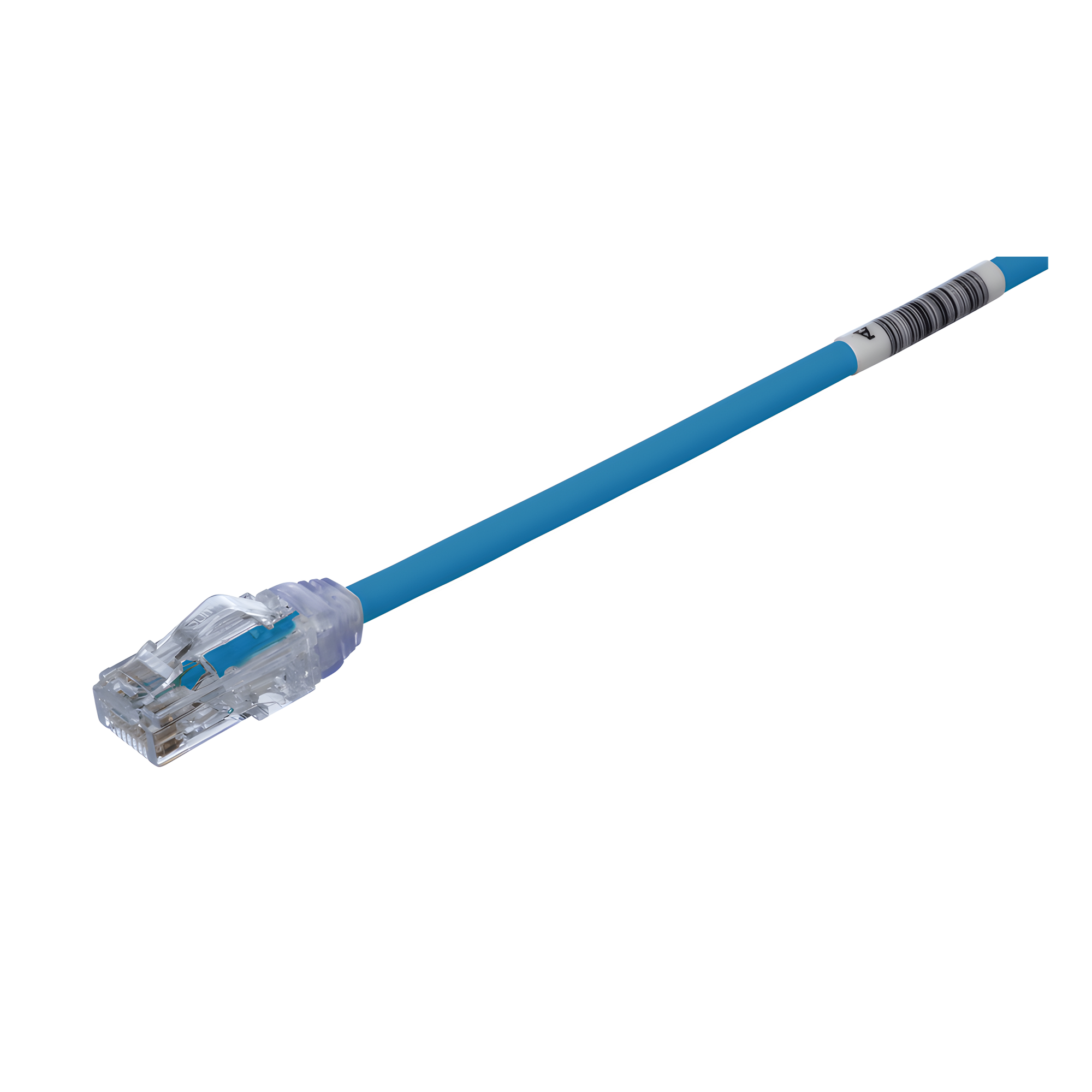 Cable de Parcheo UTP Cat6A, CM/LSZH, Diámetro Reducido (28AWG), Color Azul, 0.61 Metros (2 Pies) — PANDUIT · SKU UTP28X2BU