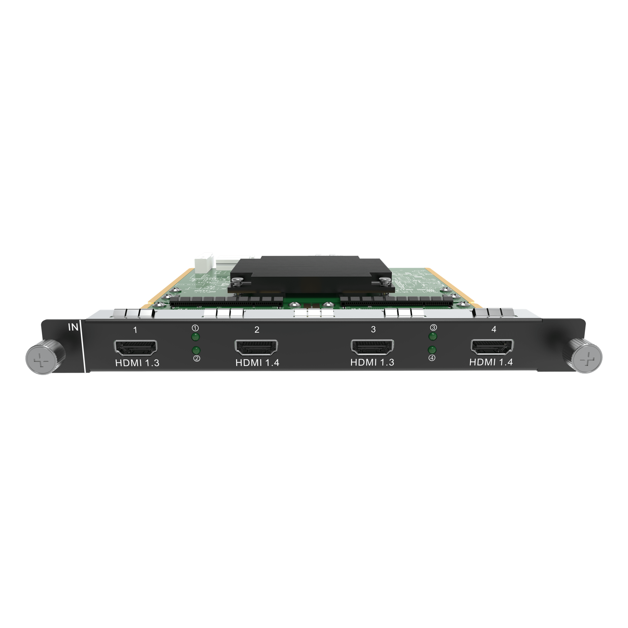 Tarjeta de Captura HDMI / 4 Entradas / Resolución Máxima 2048 x 1152 @ 60 Hz / HDMI 1.3 y 1.4 / HDCP 1.4 / Sin Compresión — NOVASTAR · SKU H-4XHDMIIC