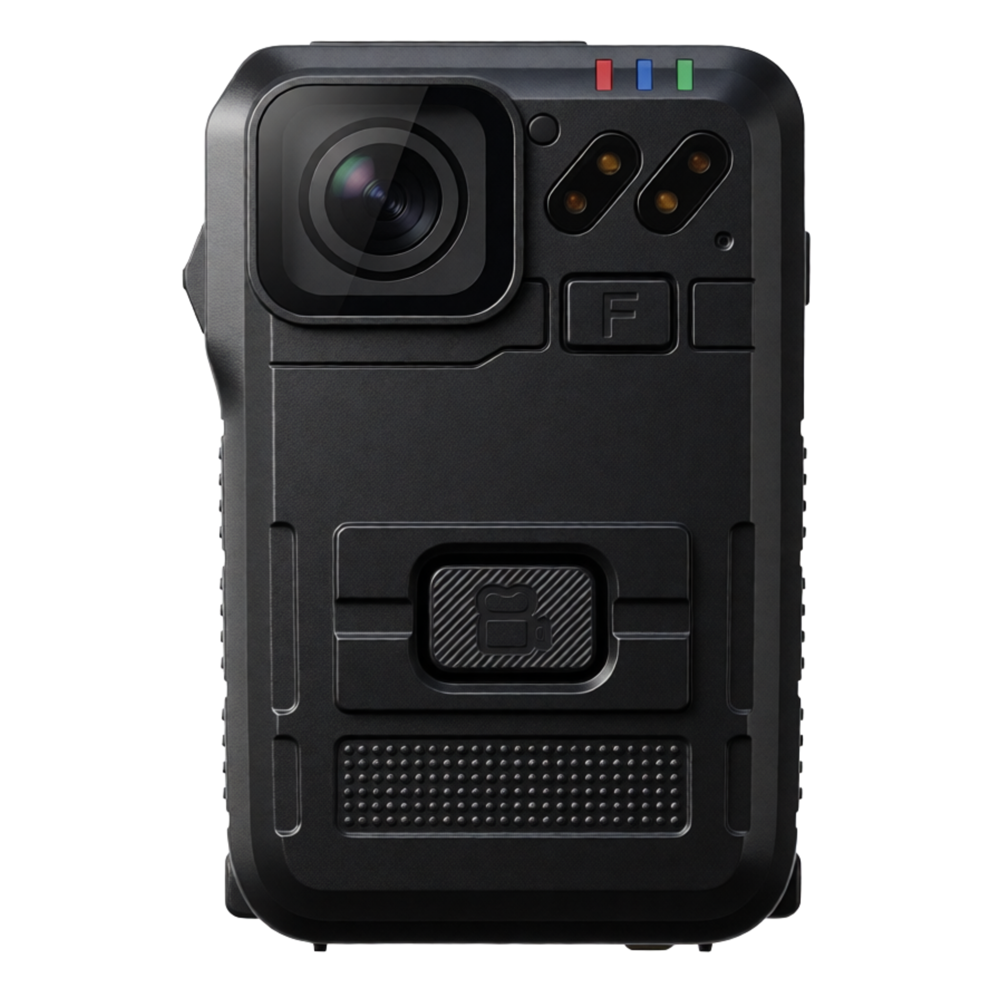 Body Camera para Seguridad, Video Full HD, Descarga de Vídeo automática con estación, Pantalla TFT con indicador de batería y memoria. — EPCOM · SKU XMRT3S