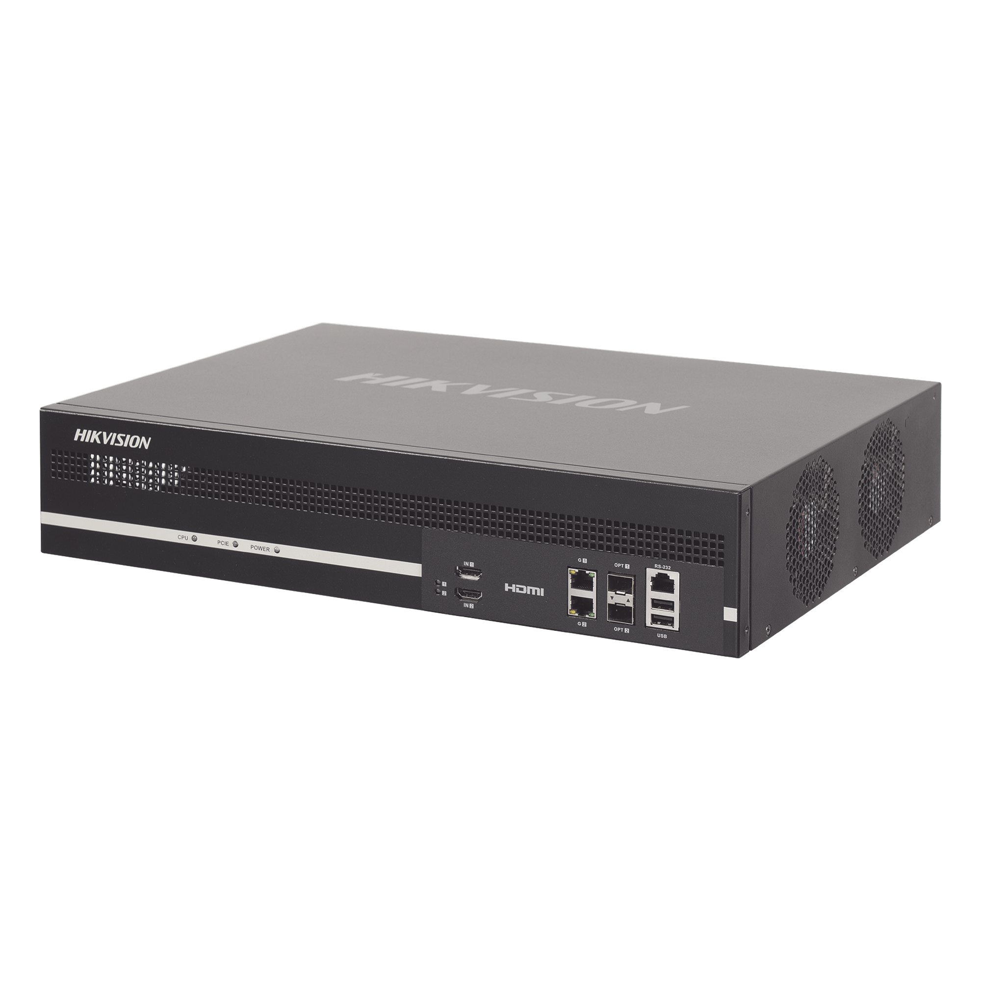 Decodificador de Vídeo de 16 Salidas HDMI 4K / Soporta hasta 256 canales de Vídeo Simultáneos / Videowall — HIKVISION · SKU DS-6916UDI(C)