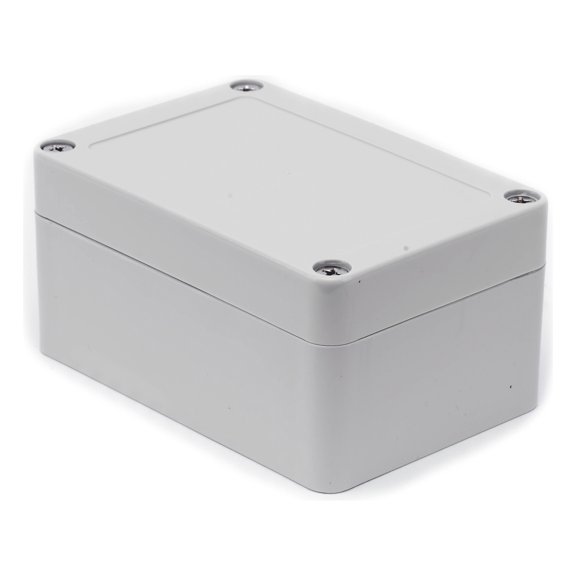 Gabinete Plástico para Exterior / IP65 / 100 x 68 x 50 mm / ABS Resistente a Intemperie / -20 a 60°C / Cierre por Tornillos