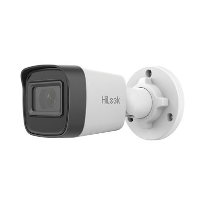 HiLook Series / Bala IP 2 Megapixel (1080p) / Lente 2.8 mm / 20 mts IR / Exterior IP67 / PoE / dWDR / H.265+ / ONVIF — HiLook by HIKVISION · SKU IPC-B121H-C