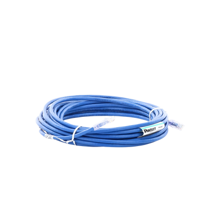 Cable de Parcheo TX6, UTP Cat6, 24 AWG, CM, Color Azul, 10 Metros (32.81 Pies)