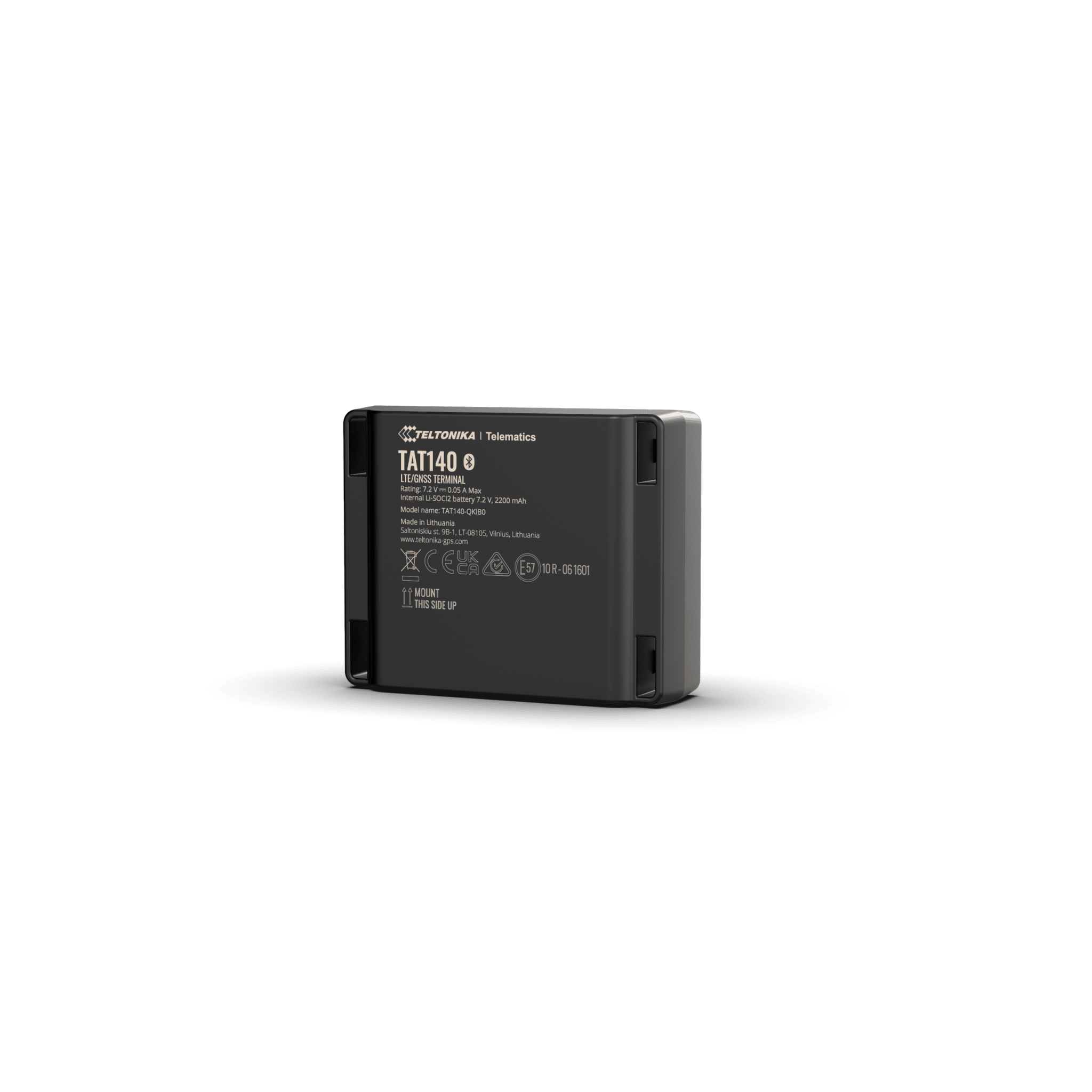 GPS 4G LTE (CAT1), 2G fallback, GNSS, Bluetooth®/ Bateria de Larga Duración y Protección IP68