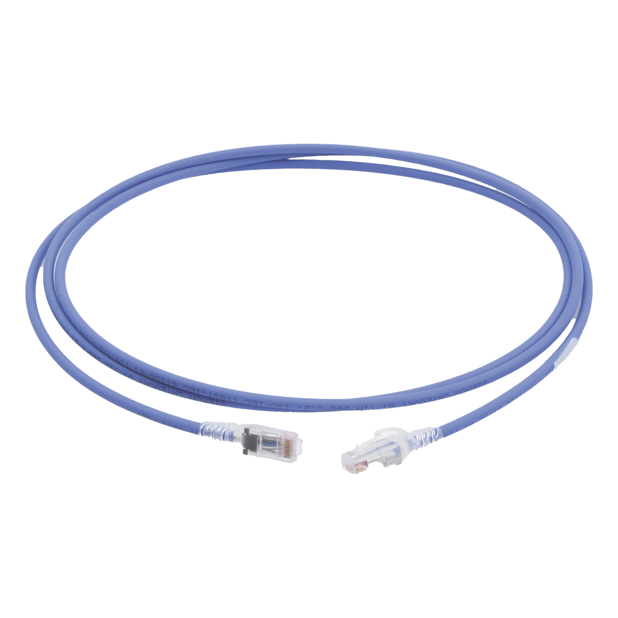 Patch Cord MC6 Modular Cat6 UTP, CM/LS0H, 2.13 Metros (7 Pies), Color Azul — SIEMON · SKU MC6-07-06