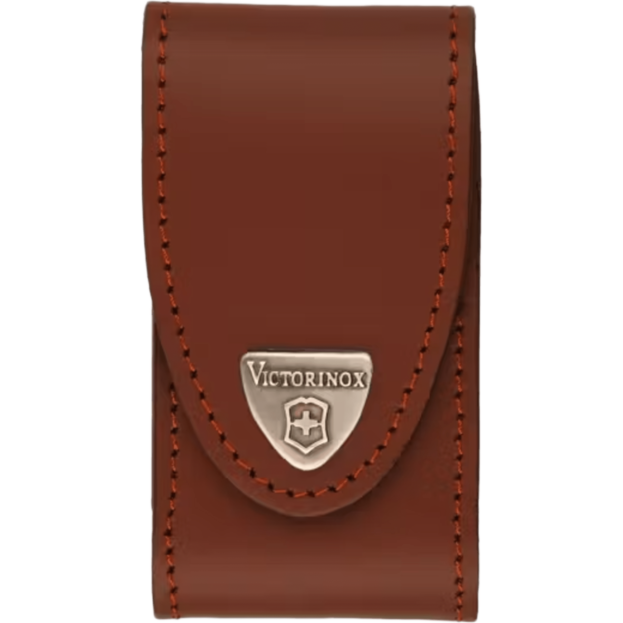 Funda de Piel color Café para Navajas Mediana Victorinox.