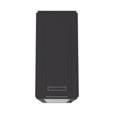 Gabinete Profesional para Telecomunicaciones de 45UR, 1200 mm Profundidad, Incluye 2 Organizadores Verticales de 45 Unidades de Rack, Se envía el Gabinete Armado.