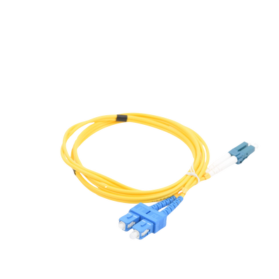 Jumper de Fibra Óptica Monomodo LC/SC Duplex de 1 Metro (3.28 Pies)
