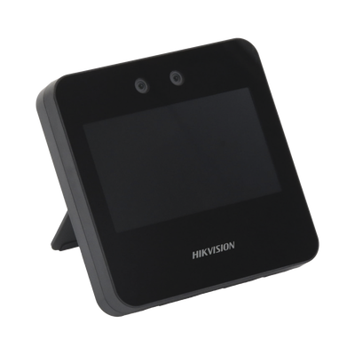 Terminal Min Moe WiFi / Touch de Reconocimiento Facial Ultra Rápido para ASISTENCIA y Control de ACCESO / 1500 Rostros y 3,000 tarjetas / Lee códigos QR / Videoportero / Detección de Cubrebocas / SIP Estandar / HIK-IA