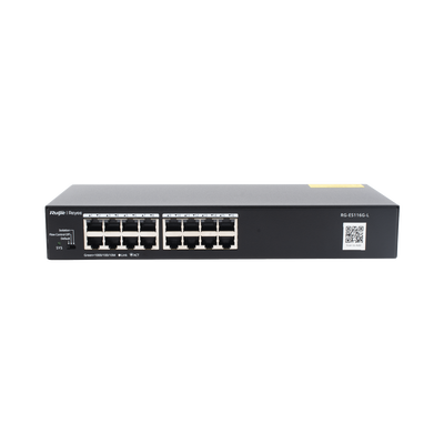 Switch no administrable, Visible en la Topología en la Nube, con 16 puertos Gigabit