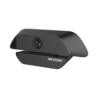 Cámara Web ALTA DENIFICIÓN (1080p) / Gran Angular / Micrófono Integrado / Conector USB de 2 mts / Fácil de Instalar / Reducción de Ruido Inteligente — HIKVISION · SKU DS-U12