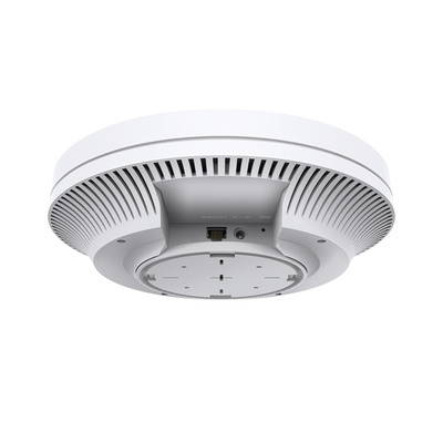 Punto de Acceso Omada / Wi-Fi 6 AX5400 MU-MIMO 4x4 / Mesh Omada / Alta Densidad de Usuarios / Configuración por Controlador o Stand-Alone / Para Montaje en Techo/pared / Alimentación PoE+