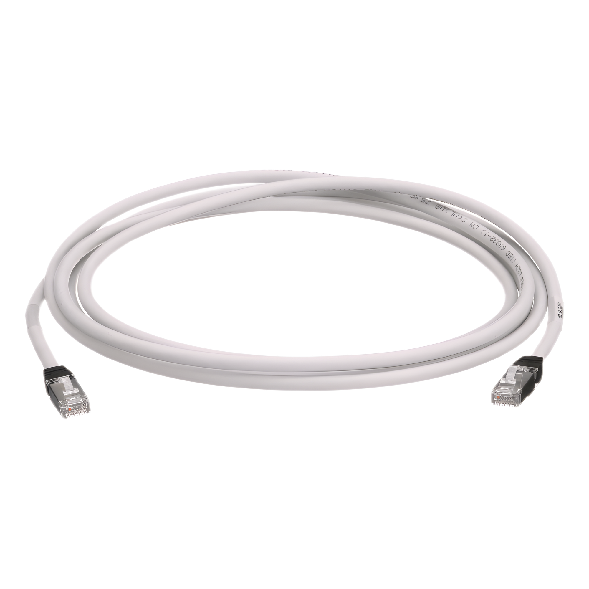Patch Cord Cat6A, Blindado S/FTP, CM/LS0H, 2.5 Metros (8.20 Pies), Color Gris — PANDUIT · SKU STP6X2.5MIG