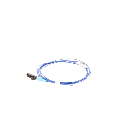 Pigtail de Fibra Óptica LC Simplex, Multimodo OM3 50/125, 900um, Color Aqua, 2 Metros (6.56 Pies)