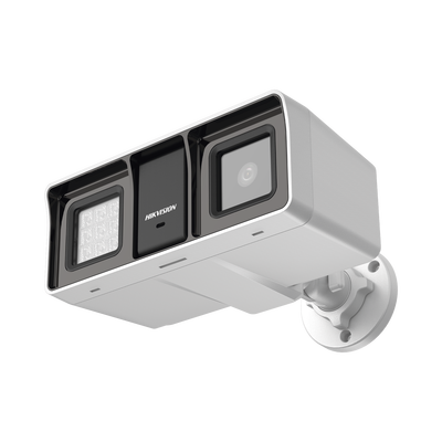 [Dual Light + ColorVu] Bala TURBOHD 2 Megapíxel (1080p) / Lente 2.8 mm / 60 mts IR + 60 mts Luz Blanca / Gran Angular 101° /Exterior IP67 / Micrófono Integrado / dWDR / 4 Tecnologías