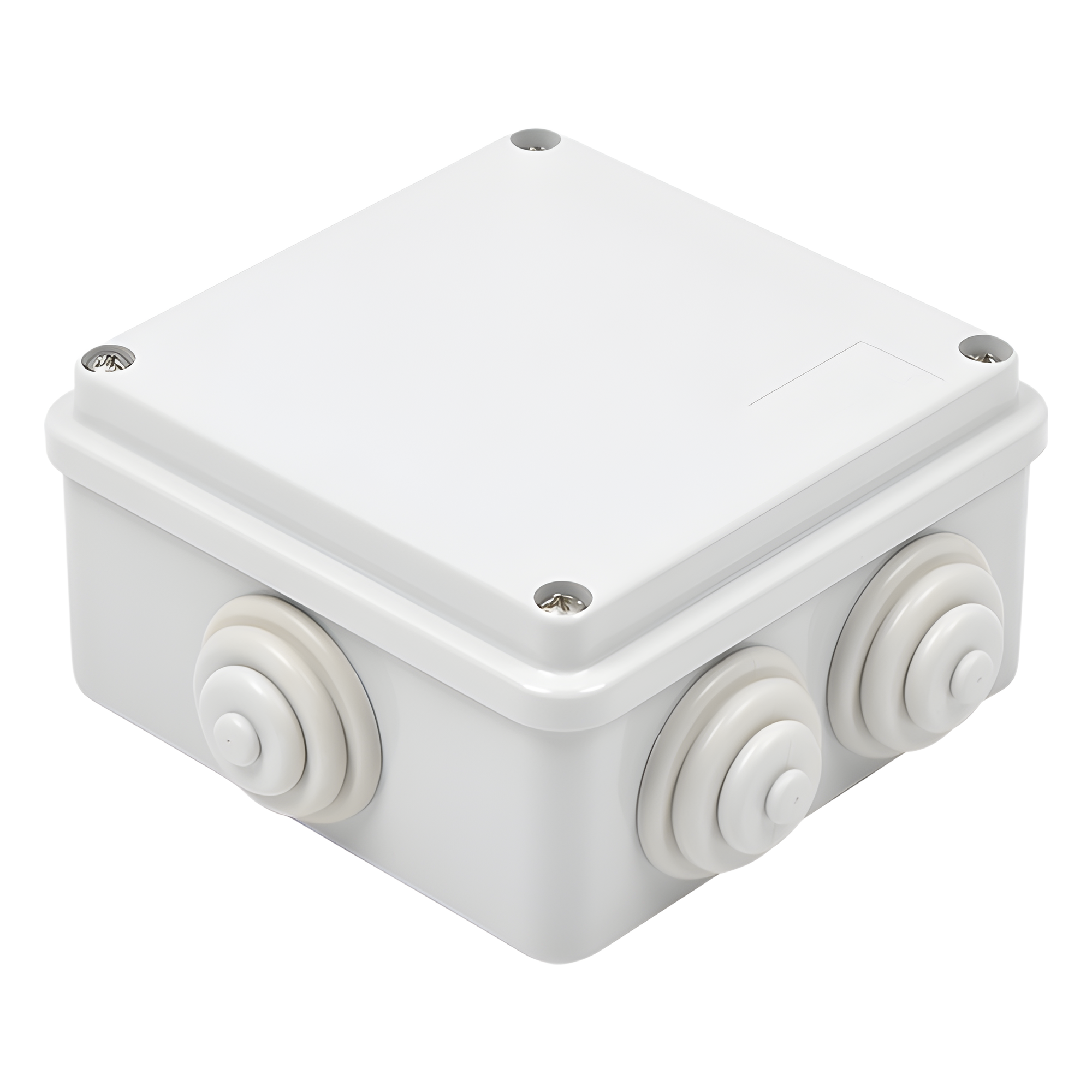 Caja de Derivación Estanca / 6 Entradas / IP55 / IK08 / 100x100x50 mm / Libre de Halógenos / -24 a 60°C — GEWISS · SKU GW-44-004