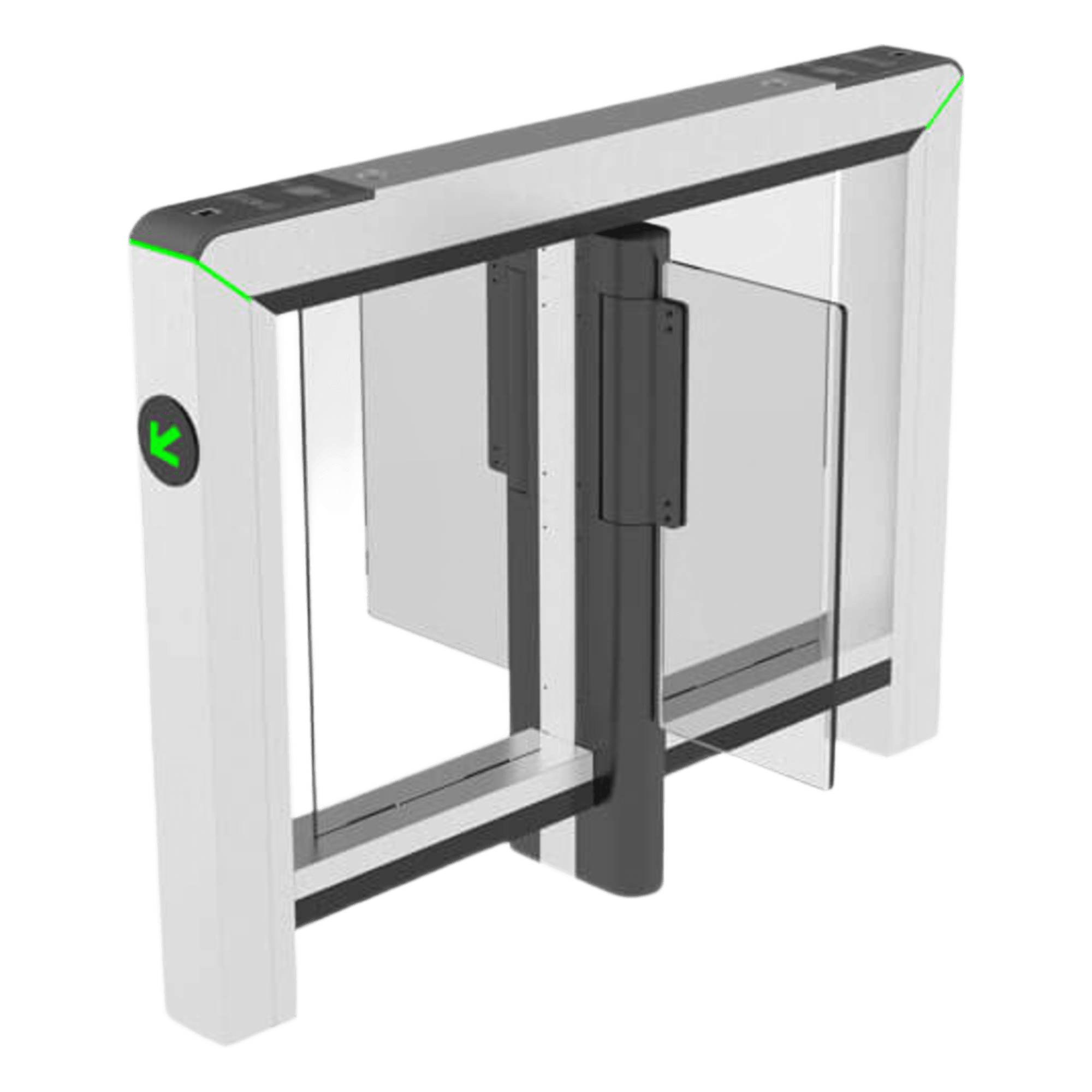 Torniquete central Mars-S1200 / Compatible con Mars-S1000, RFID-Fingerprint-QR / Anti-pinch y Anti-tailgating / Accesibilidad para Sillas de Ruedas / Desbloqueo de Emergencia / Estructura Modular / Acero Inoxidable SUS304 — ZKTECO · SKU MARSS1200