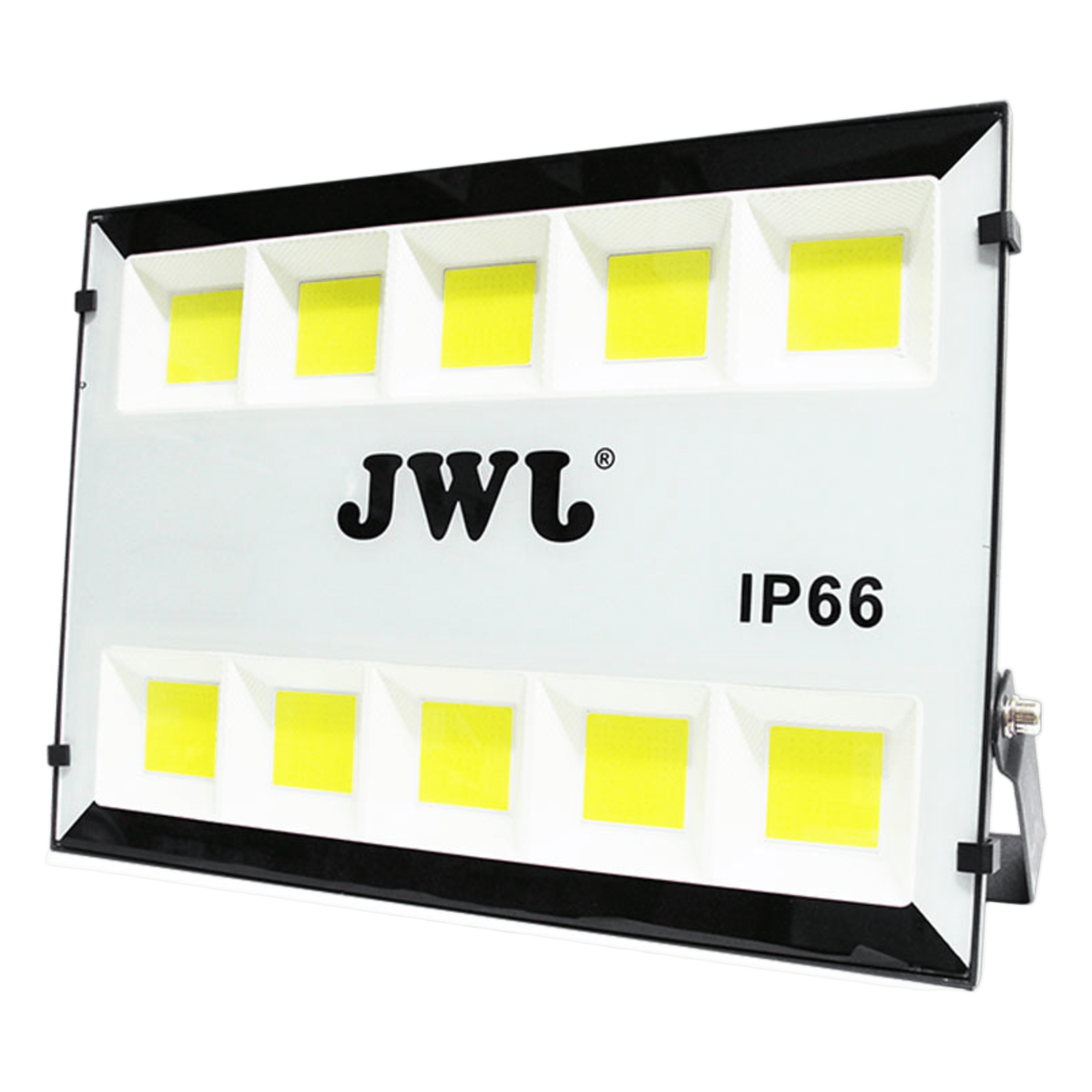 Reflector LED Ultradelgado de 200 W / Dimensiones 390 x 335 mm / 110 - 240 V CA~ 50/60Hz / Ultra delgado / Uso en exterior - interior. — JWJ · SKU JLREC-200