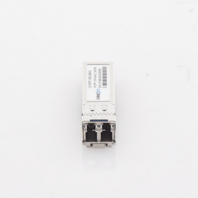 Transceptor Óptico SFP+ (Mini-Gbic) / Monomodo 1310 nm / 10 Gbps / 10GBASE / Conectores LC/UPC Dúplex / DDM / Hasta 5 km 