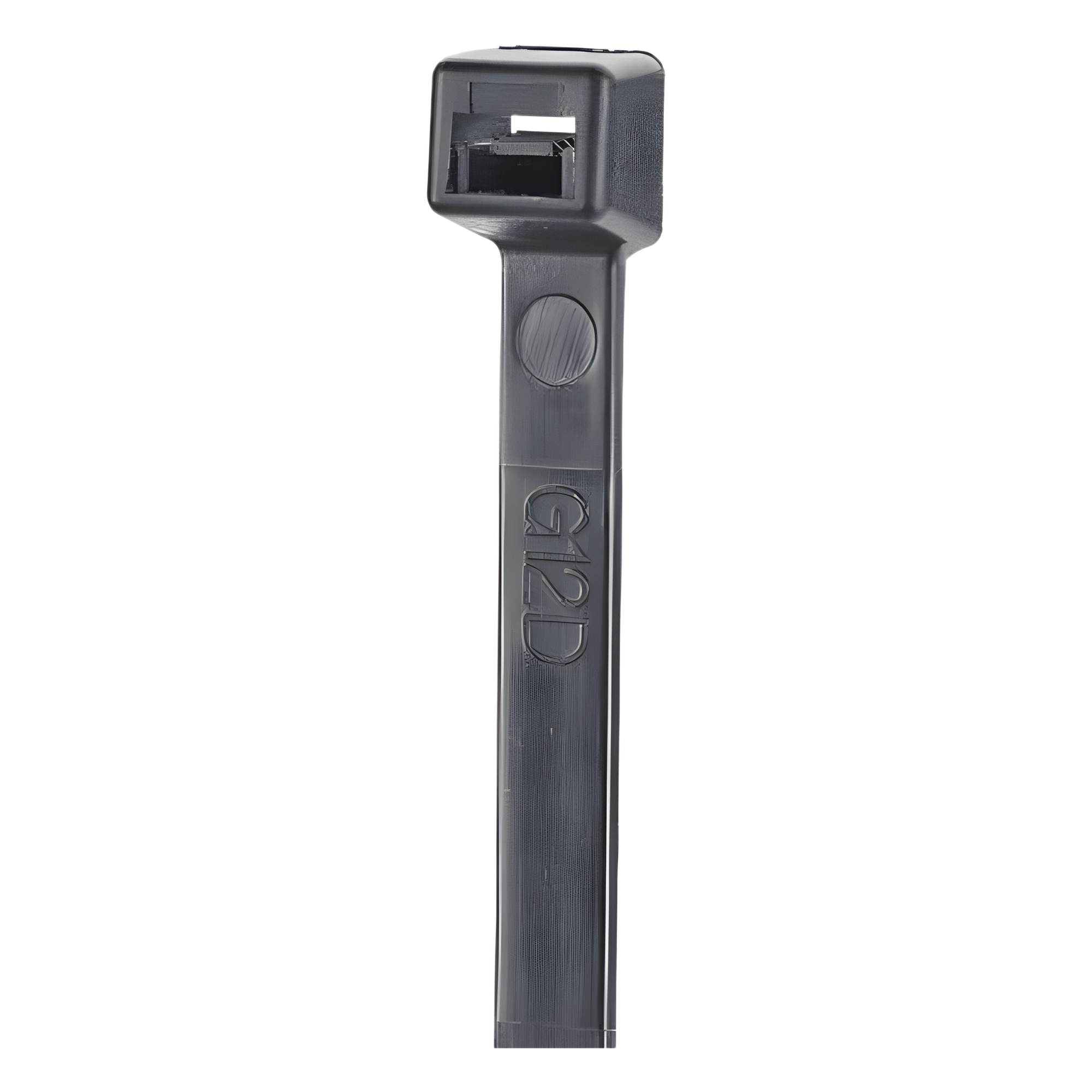 Cincho de Nylon 6.6 StrongHold™, 1220mm largo x 9mm ancho, Color Negro, Cámara impelente, Paquete de 50pz