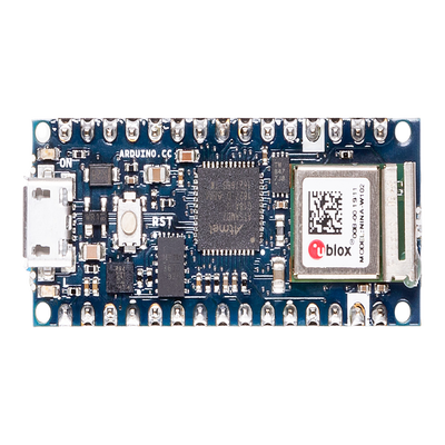 Placa de Desarrollo IoT / Cortex-M0+ SAMD21 48 MHz / Wi-Fi 802.11 b/g/n + Bluetooth 4.2 / IMU 6 Ejes LSM6DSOXTR / Crypto Chip ATECC608A / 3.3V I/O / Micro USB / Compatible Arduino IDE y Cloud